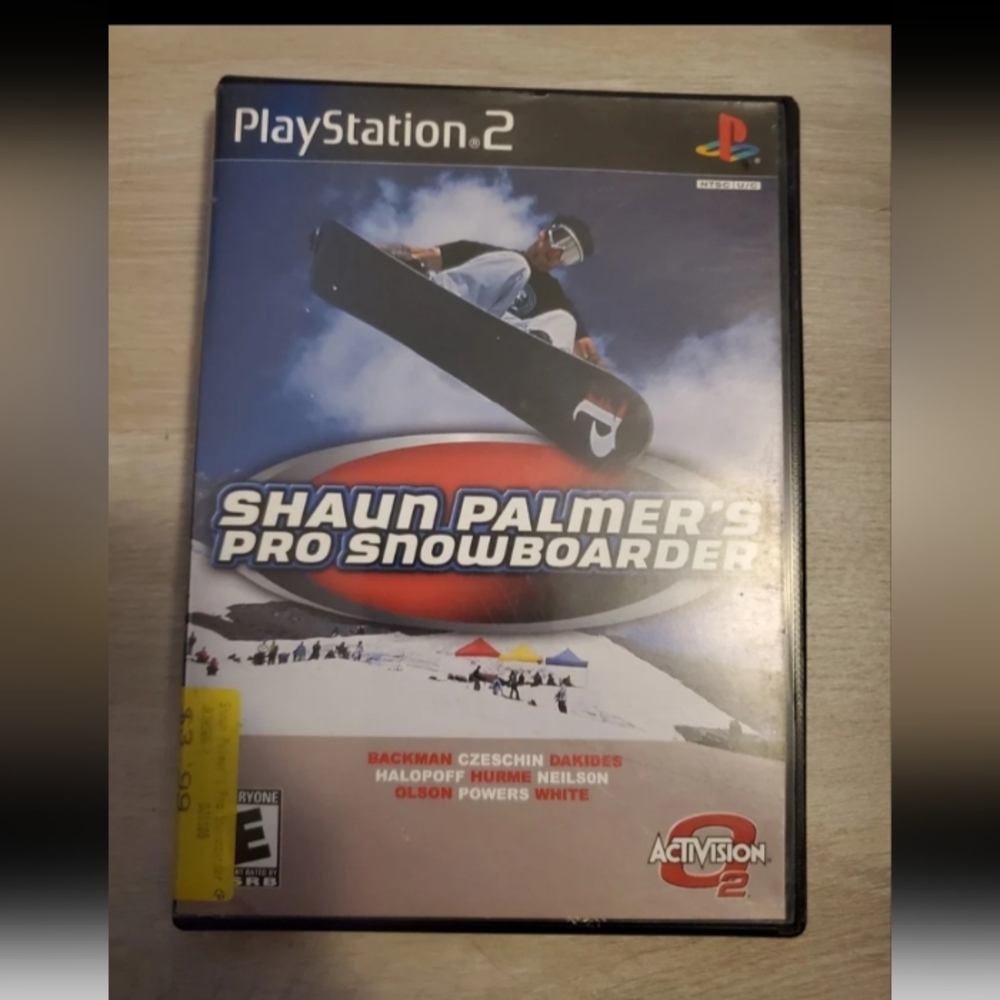Shawn Palmers pro snowboarding playstation 2.complete